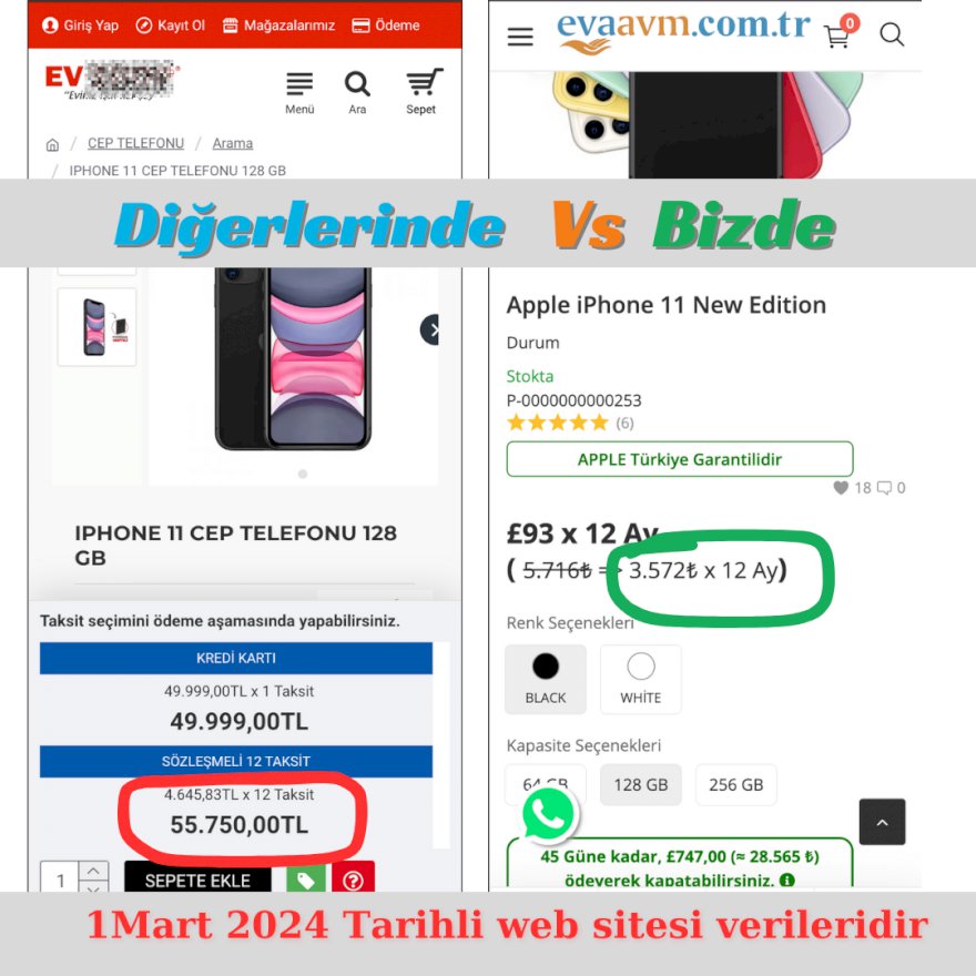 Diğerlerinde Vs Bizde