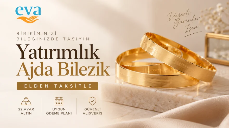 Elden Taksitle Yatırımlık Ajda Bilezik