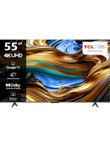TCL 55P755 4K Ultra HD 55" 140 Screen Google Smart LED TV with Satellite Receiver