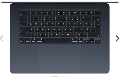 Apple MacBook Air M2 8 GB 512 GB SSD 15.3" Notebook