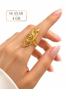 14 AYAR Hint Yüzüğü (4 Gr)