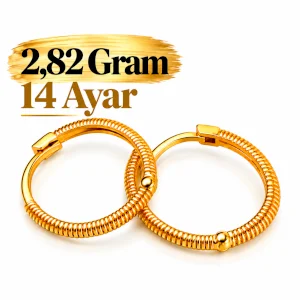 14 AYAR Ajda Küpe (2,82 Gr)