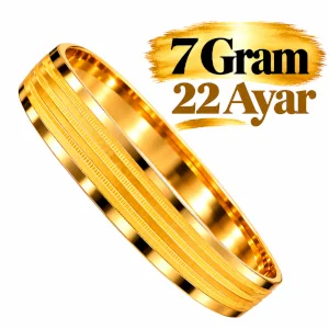 22 Ayar Trabzon Burma Bilezik (7 gr)