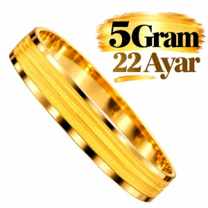 22 Ayar Trabzon Burma Bilezik (5gr)