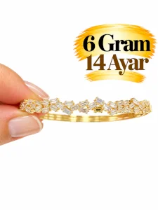 14 Ayar Altın Baget Bilezik | Gram aralığı: 5,70- 6 g